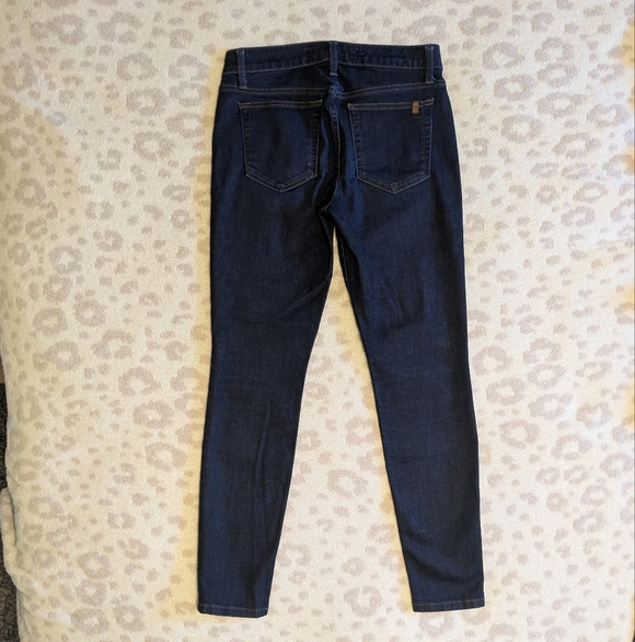 Joe's Jeans Dark Wash Blue Skinny Jeans 27 4 Stretch Stovepipe Jeans Y2K - Picture 7 of 7